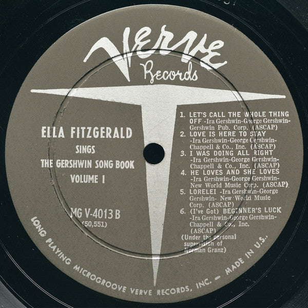 Ella Fitzgerald - Ella Fitzgerald Sings The Gershwin Song Book Vol. 1 - LP 4
