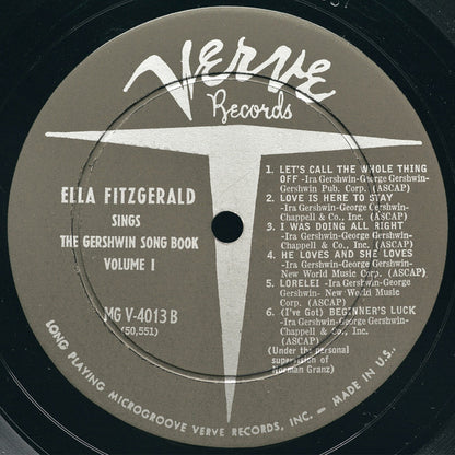 Ella Fitzgerald - Ella Fitzgerald Sings The Gershwin Song Book Vol. 1 - LP 4