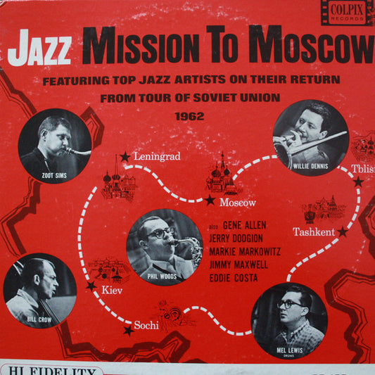 Zoot Sims, Phil Woods - Jazz Mission To Moscow - LP