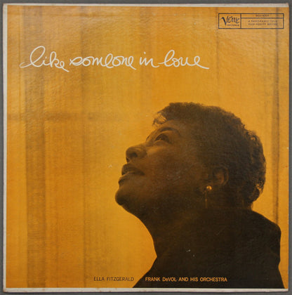 Ella Fitzgerald, Frank DeVol And His Orchestra - Like Someone In Love - LP