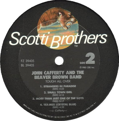 John Cafferty And The Beaver Brown Band - Tough All Over - LP 4