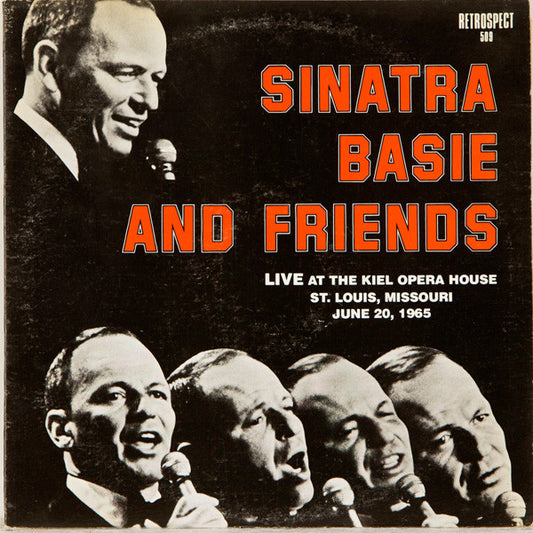 Frank Sinatra - Sinatra Basie and Friends - VINTAGE vinyl record for sale