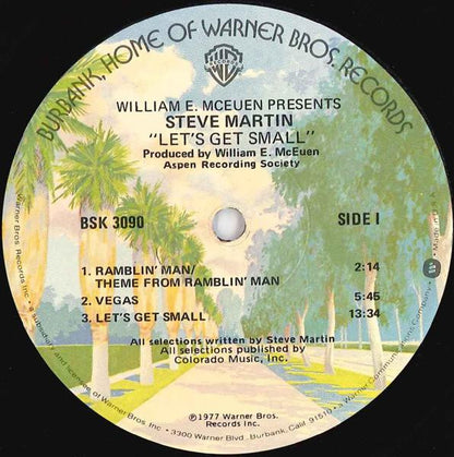Steve Martin - Let's Get Small - LP 4
