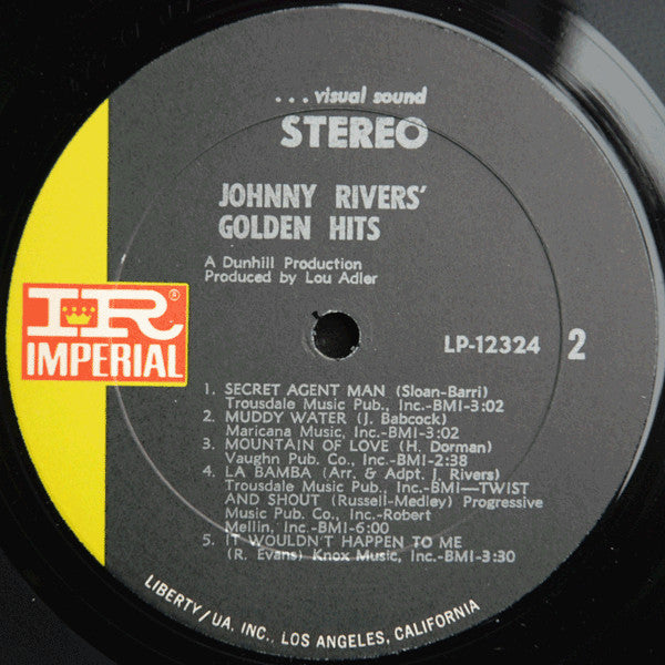 Johnny Rivers - Johnny Rivers' Golden Hits - LP 4
