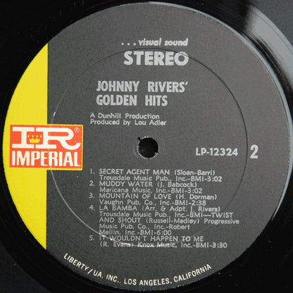 Johnny Rivers - Johnny Rivers' Golden Hits - LP 4