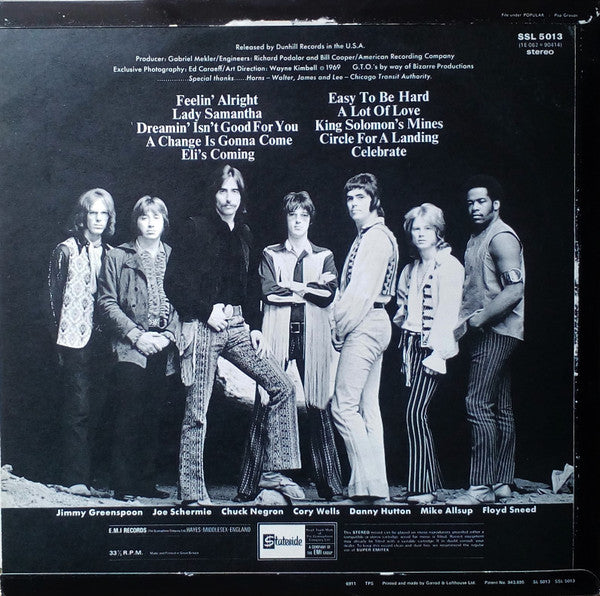 Three Dog Night - Suitable For Framing - LP 2