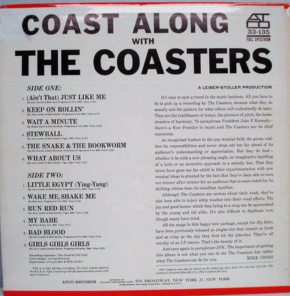 The Coasters - Coast Along With The Coasters - LP 2