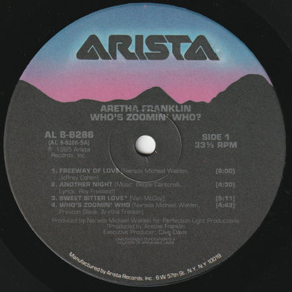 Aretha Franklin - Who's Zoomin' Who? - LP 3