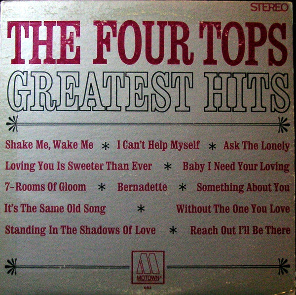 Four Tops - Four Tops Greatest Hits - LP