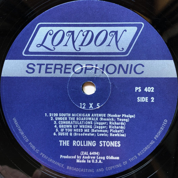 The Rolling Stones - 12 X 5 - LP 4