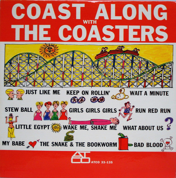 The Coasters - Coast Along With The Coasters - LP