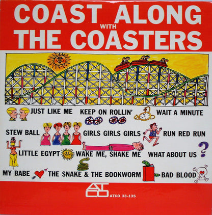 The Coasters - Coast Along With The Coasters - LP