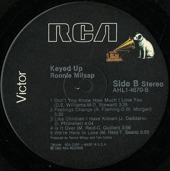Ronnie Milsap - Keyed Up - LP 4