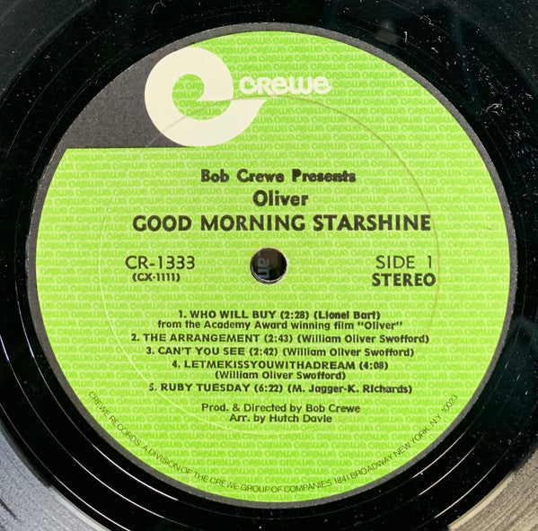 Oliver - Good Morning Starshine - LP 3