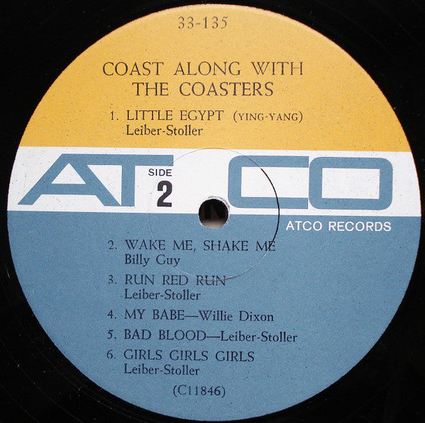 The Coasters - Coast Along With The Coasters - LP 4