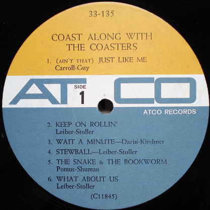 The Coasters - Coast Along With The Coasters - LP 3