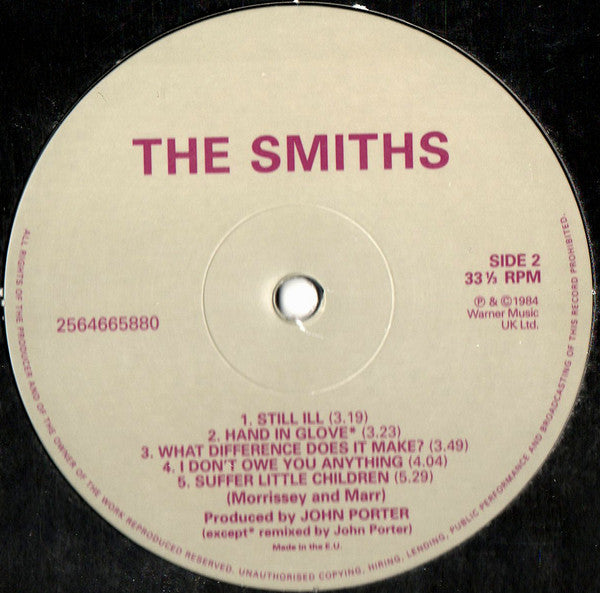 The Smiths - The Smiths - LP 4