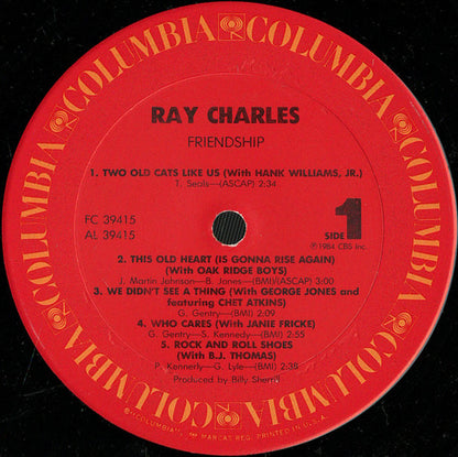 Ray Charles - Friendship - LP 3