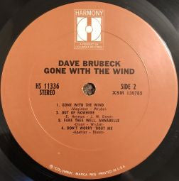 Dave Brubeck - Gone With The Wind - LP 4