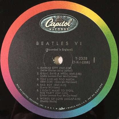 The Beatles - Beatles VI - LP 3