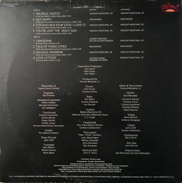 The Salsoul Orchestra - Salsoul Orchestra - LP 2