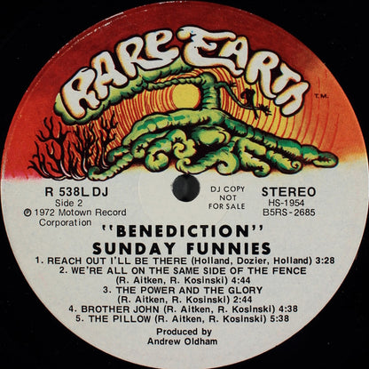 Sunday Funnies - Benediction - LP 4