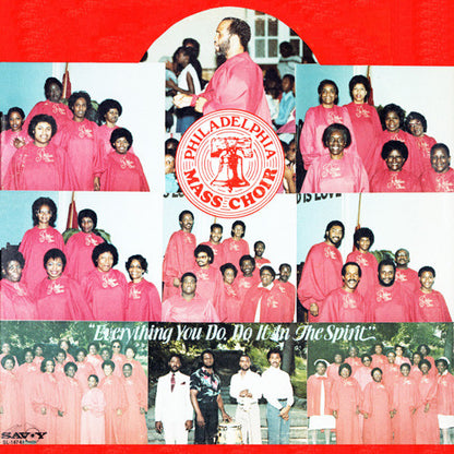 Philadelphia Mass Choir - Everything You Do, Do It In The Spirit - LP