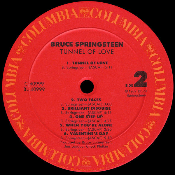 Bruce Springsteen - Tunnel Of Love - LP 4