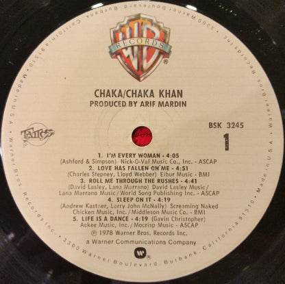 Chaka Khan - Chaka - LP 3