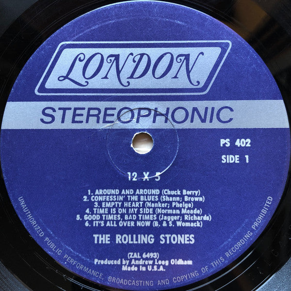 The Rolling Stones - 12 X 5 - LP 3