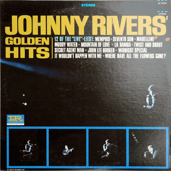 Johnny Rivers - Johnny Rivers' Golden Hits - LP