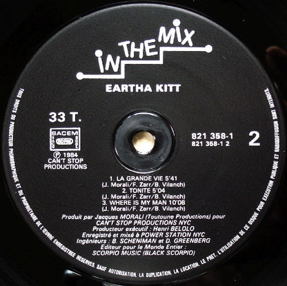 Eartha Kitt - I Love Men - LP 4