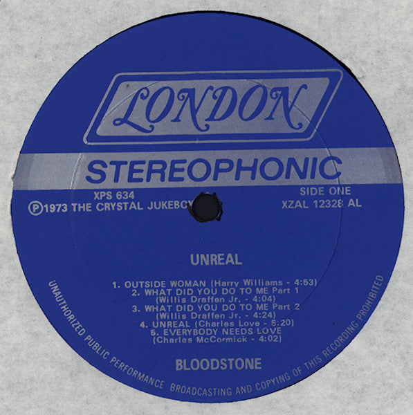 Bloodstone - Unreal - LP 3