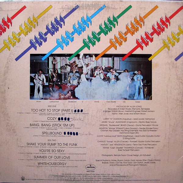 Bar-Kays - Too Hot To Stop - LP 2