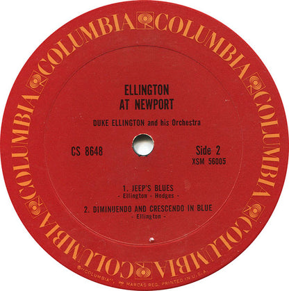 Duke Ellington And His Orchestra - Ellington At Newport - LP 4