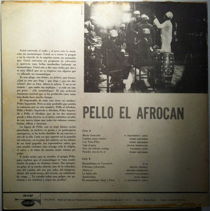 Pello El Afrokan Y Su Ritmo Mozambique - Mozambique - LP 2