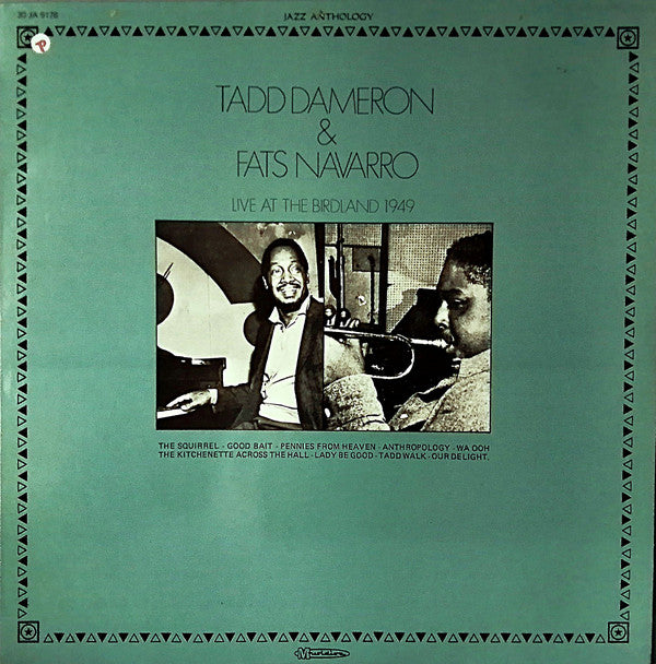 Tadd Dameron / Fats Navarro - Live at the Birdland 1949 - LP