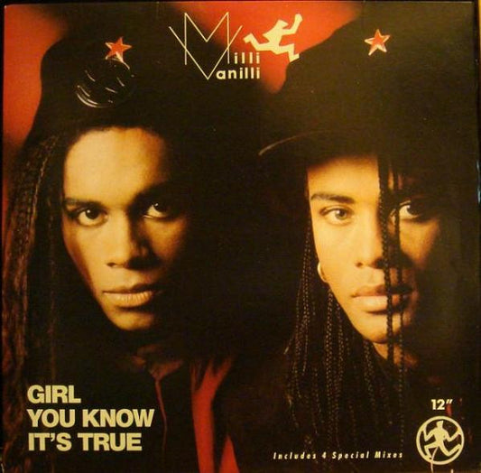 Milli Vanilli - Girl You Know It's True - 12"
