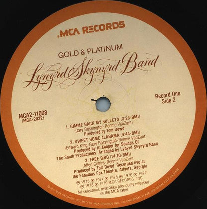 Lynyrd Skynyrd Band - Gold & Platinum - LP 4