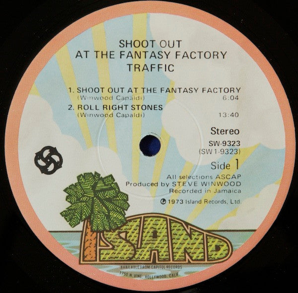 Traffic - Shoot Out At The Fantasy Factory - LP 3
