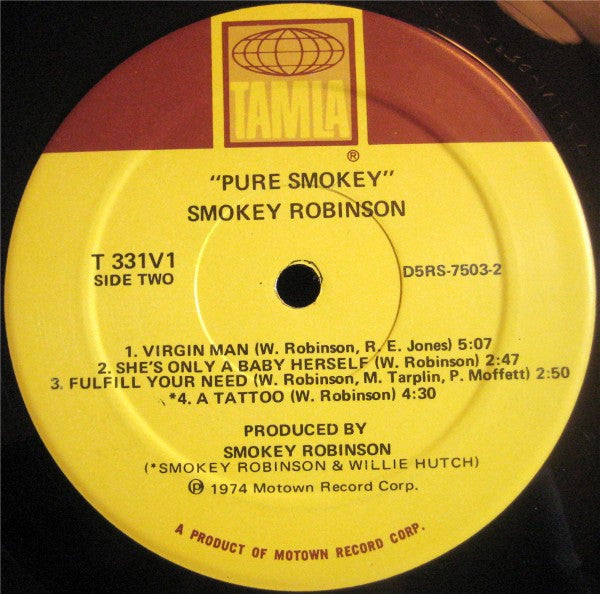 Smokey Robinson - Pure Smokey - LP 4
