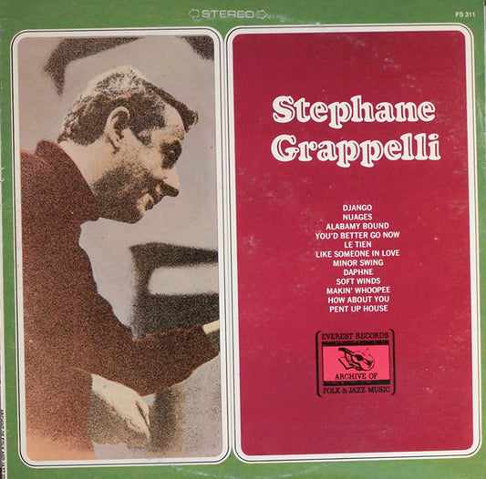 Stephane Grappelli - Stephane Grappelli - LP