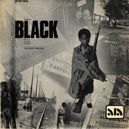 The Watts Prophets - Rappin' Black In A White World - LP