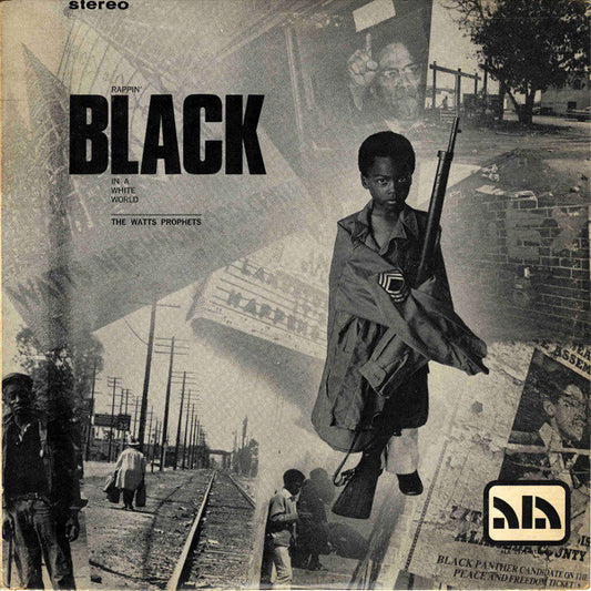 The Watts Prophets - Rappin' Black In A White World - LP