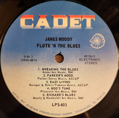 James Moody - Flute 'N The Blues - LP 4