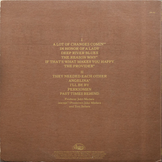 Daryl Hall - John Oates* - Past Times Behind - LP 2