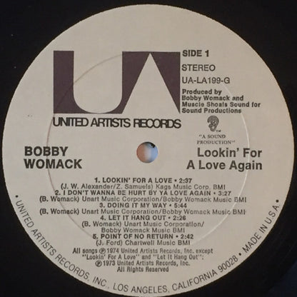 Bobby Womack - Lookin' For A Love Again - LP 3