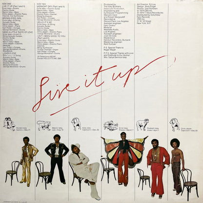 The Isley Brothers - Live It Up - LP 2