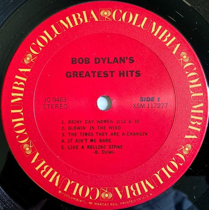 Bob Dylan - Bob Dylan's Greatest Hits - LP 3