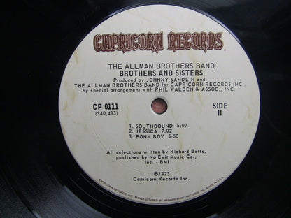 The Allman Brothers Band - Brothers And Sisters - LP 5